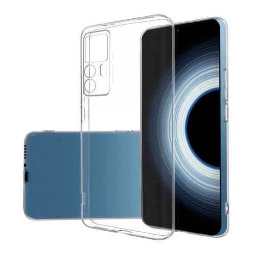 Mi 12T Pro Kılıf NVTH Süper Silikon Kapak - Renksiz