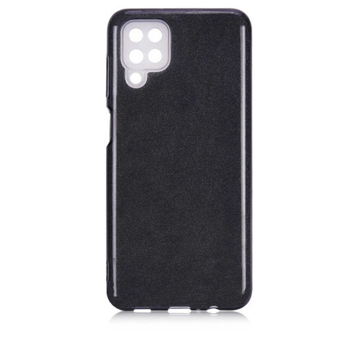 Galaxy A12 Kılıf NVTH Shining Silikon - Siyah