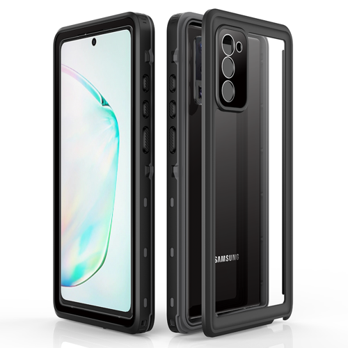 Galaxy Note 20 Kılıf 1-1 Su Geçirmez Kılıf - Siyah