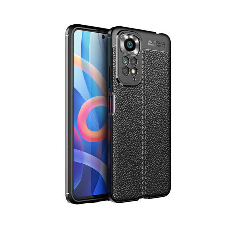 Redmi Note 11S Global Kılıf NVTH Niss Silikon Kapak - Siyah