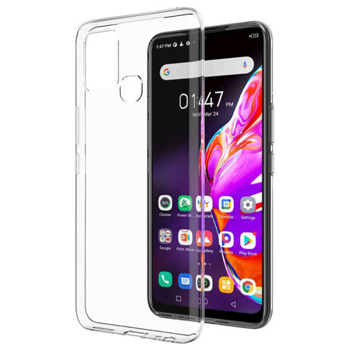 İnfinix Hot 10T Kılıf NVTH Süper Silikon Kapak - Renksiz