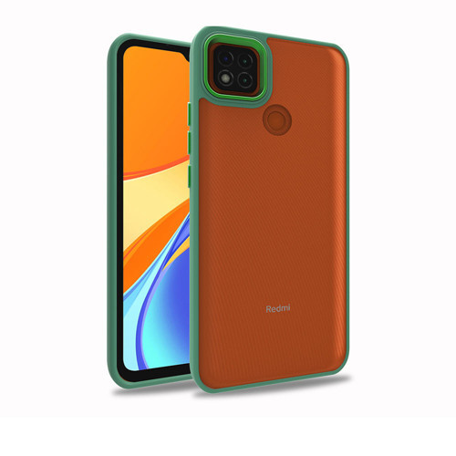 Redmi 9C Kılıf NVTH Flora Kapak - Yeşil