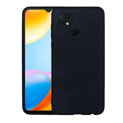 Redmi 10C Kılıf NVTH Premier Silikon Kapak - Siyah