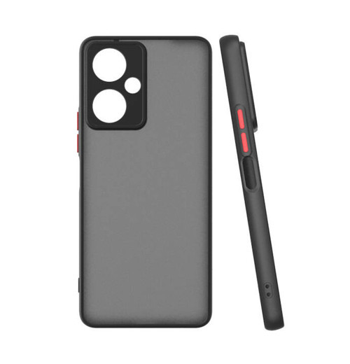 Tecno Camon 19 Kılıf NVTH Hux Kapak - Siyah