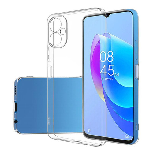 Tecno Camon 19 Neo Kılıf NVTH Süper Silikon Kapak - Renksiz