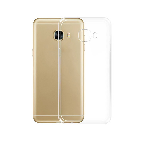 Galaxy C5 Kılıf NVTH Süper Silikon Kapak - Şeffaf