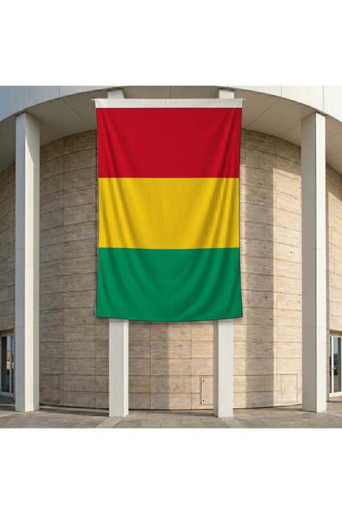 Gine Bayrağı 140gr Premium Raşel Kumaş 200x300 cm