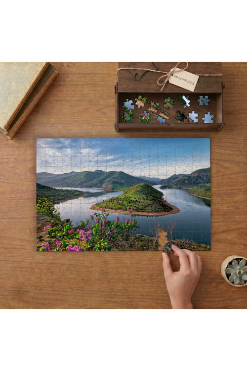 Arda Nehri - Doğa - Manzara Tasarımı 240 parça Ahşap Puzzle Ahşap Kutuda MP05705
