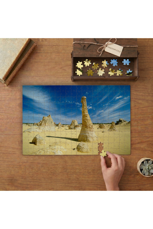 Avustralya Peri Bacaları Tasarımı 240 parça Ahşap Puzzle Ahşap Kutuda MP05387