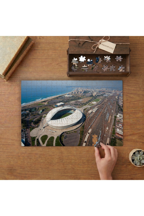 Durban Şehir Manzarası Tasarımı 240 parça Ahşap Puzzle Ahşap Kutuda MP05786
