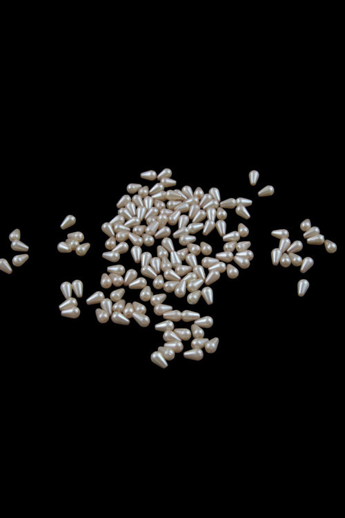 Damla İnci 6x10 mm Kavuniçi Boncuk (20 Gr Ortalama 125 Adet)