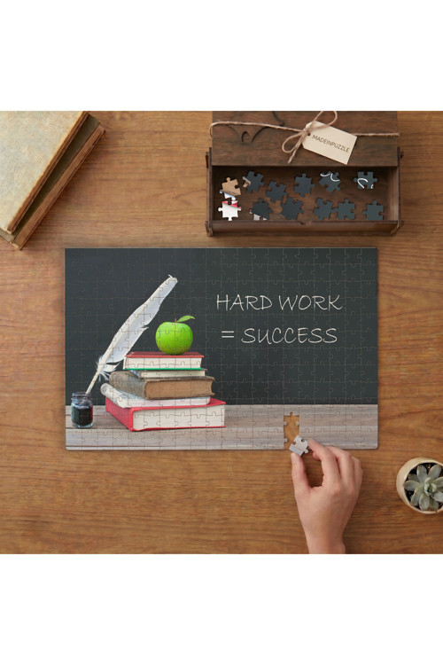 Kitaplar - Eğitim - Çalışma Tasarımı 240 parça Ahşap Puzzle Ahşap Kutuda MP03102