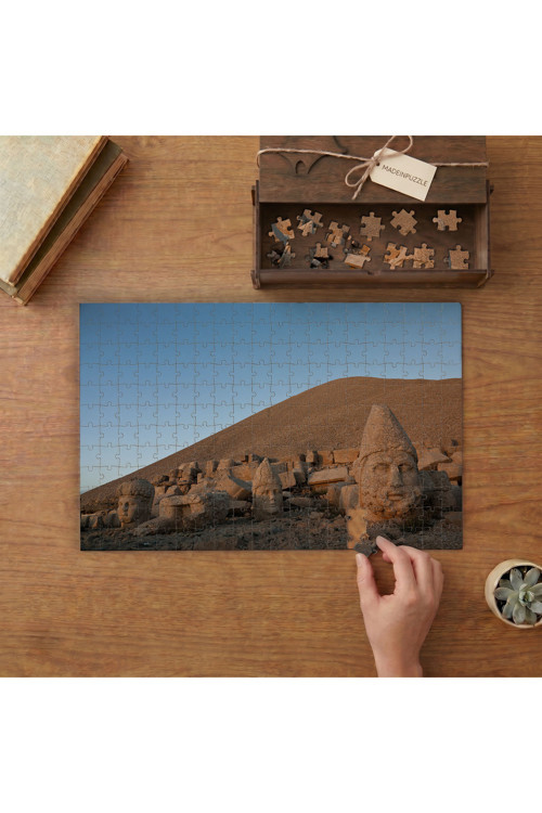 Nemrut Dağı Tasarımı 240 parça Ahşap Puzzle Ahşap Kutuda MP02141