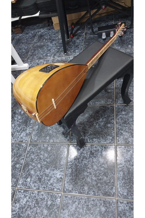 Dut Kısasap Bağlama (Ekolayzerli Kalın Softcase kılıf Yedek takım tel hediyeli)