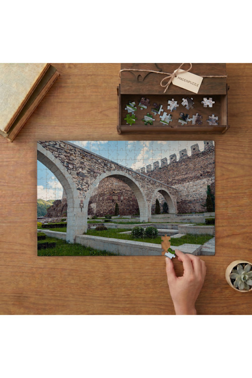 Rabati Kalesi - Gürcistan Tasarımı 240 parça Ahşap Puzzle Ahşap Kutuda MP03865