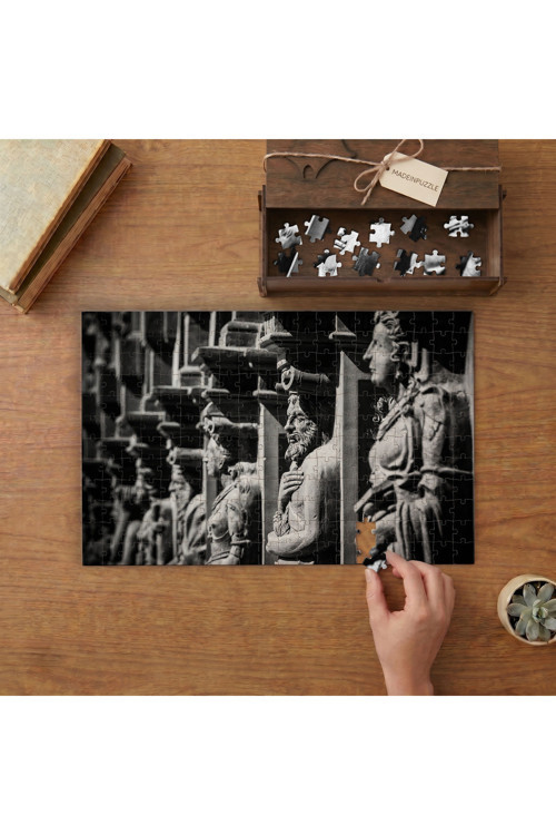 Rönesans Dönemi Heykelleri Tasarımı 240 parça Ahşap Puzzle Ahşap Kutuda MP01089