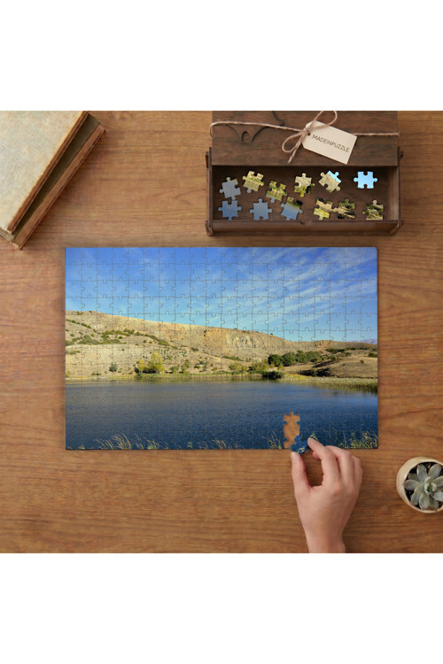 Şanlıurfa Rumkale Tasarımı 240 parça Ahşap Puzzle Ahşap Kutuda MP07331