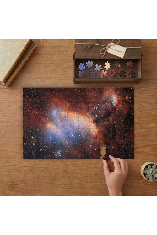 Westerlund 2 Gaz Bulutları Tasarımı 240 Parça Ahşap Puzzle Ahşap Kutuda MPY60045