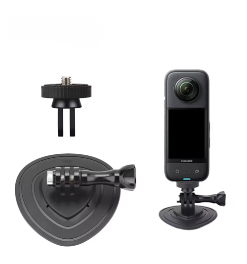Aksiyon Kamera Yapışkanlı Esnek Montaj Aparatı (Insta360 X5/X4/Ace Pro 2/Osmo/ Pocket 3/4 /Action 5/ GoPro 13)