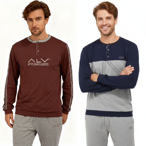 Erkek Pamuklu Bohçalık Ve Çeyizlik 2 Adet 2'li Pijama Takımı BB2229