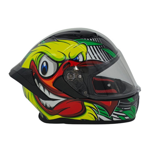 Çocuk Fullface Motosiklet Kaskı AR931 DUCK Güneş Vizörlü ECE-R 22.06