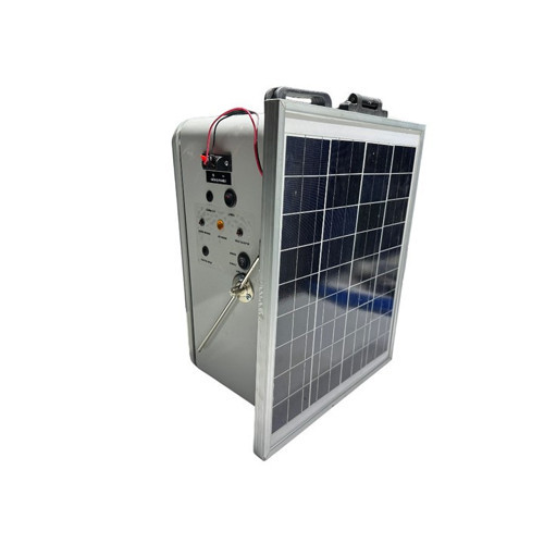 Güneş Panelli Elektrizatör Hayvan Şok Cihazı Akülü Set