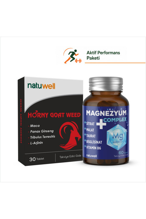 Horny Goat Weed 30 Tablet ve Magnezyum Complex 60 Tablet