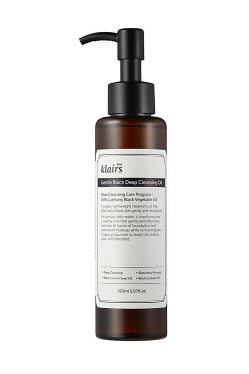 Gentle Black Deep Cleansing Oil 150Ml – Bitkisel Makyaj Temizleyici Yağ