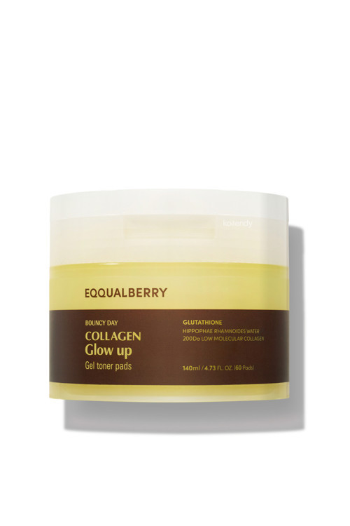 Collagen Glow Up Gel Toner 60'Lı Pad - Leke Önleyici Ve Parlatıcı Kolajenli Jel Ped