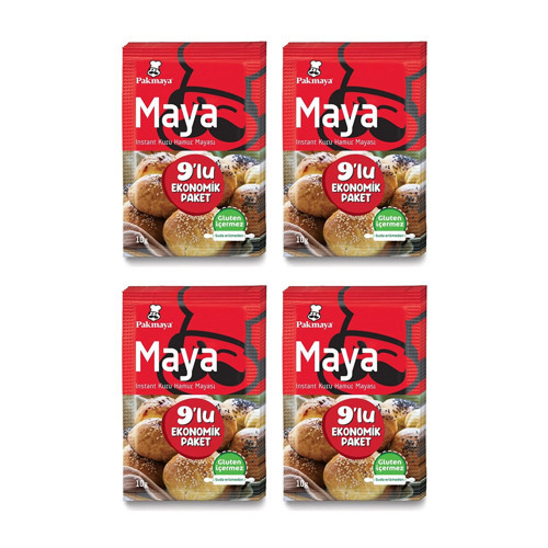 Instant Maya 9'Lu 90 gr x 4 Adet