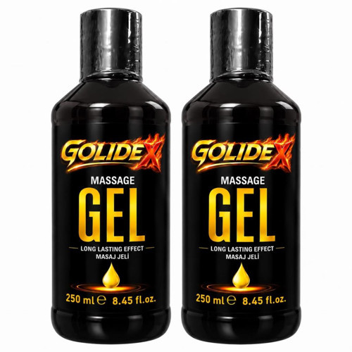 Massage Gel 250 ml Su Bazlı Kaydırıcı 2 Adet