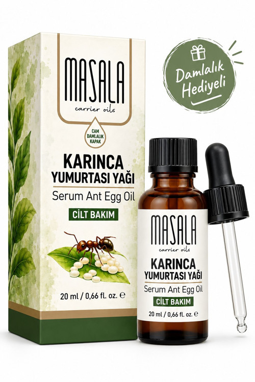 Karınca Yumurtası Yağı 20 ml – Epilasyon ve Ağda Sonrası Cilt Bakım Serumu