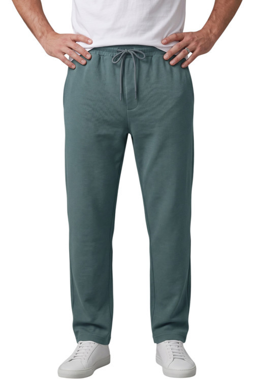 Yeşil Baggy Style Likralı Lastikli İpli Erkek Spor Pantolon 2600262