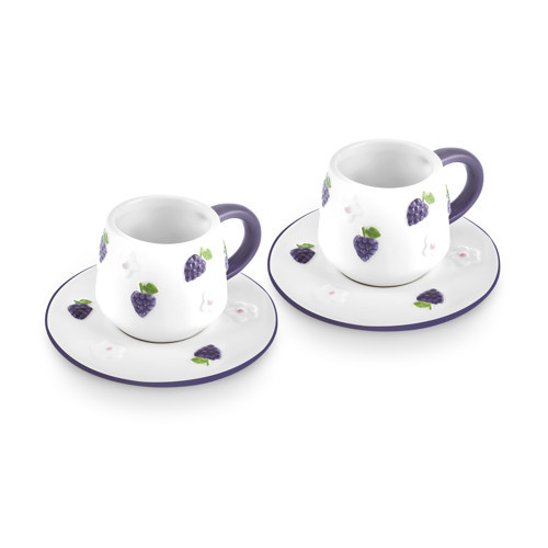Grapebloom 2 Kişilik Kahve Fincan Takımı 100 ml
