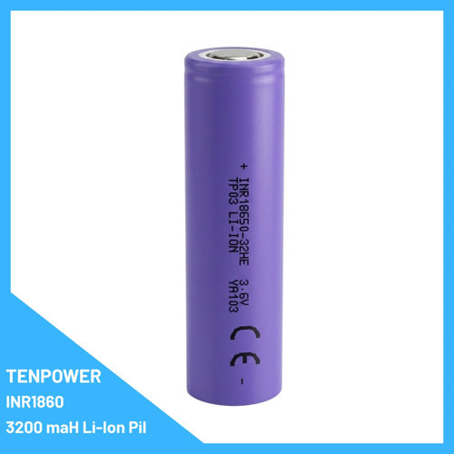 INR18650 3200 maH 3.6V Li-Ion Pil