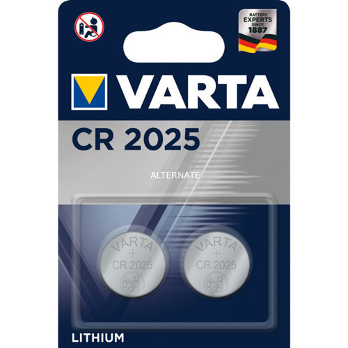 CR 2025 3 Volt Lityum Pil 2'li