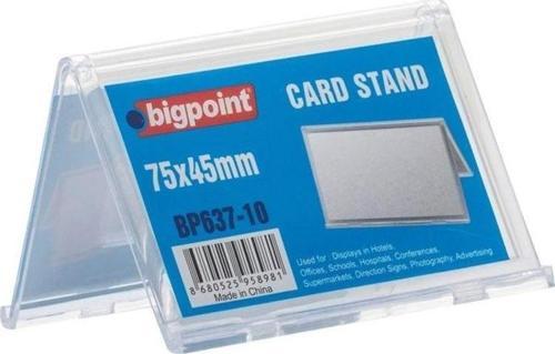 Kart Standı Çift Taraflı 75x45mm