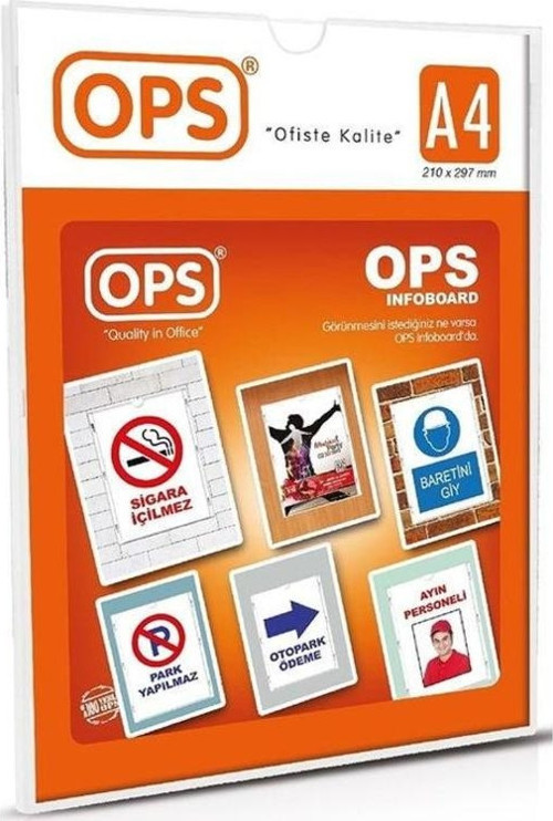 DP 070 A4 Duvar Tipi Afiş Taşıyıcı