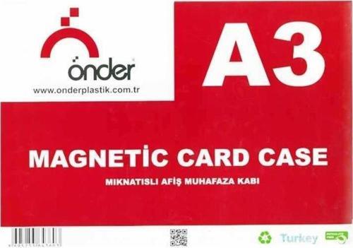 A3 Magnetli Afiş Muhafaza Kabı-Asetat
