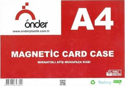 A4 Magnetli Afiş Muhafaza Kabı-Asetat