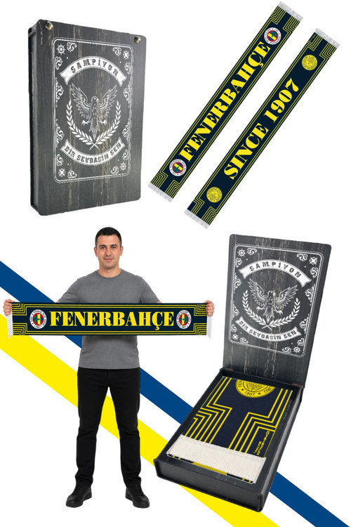 UNISEX SİNCE 1907 ŞAL LAZER KUTU HEDİYELİ