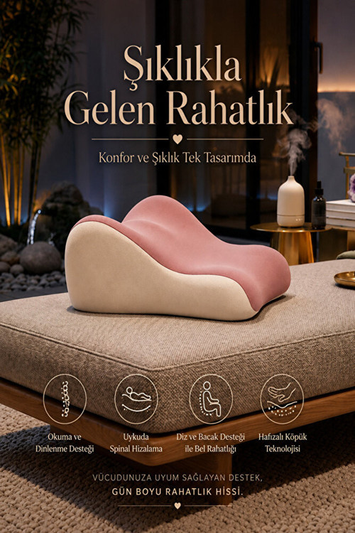 Premium Relax Ortopedik Destek ve Pozisyon Yastığı