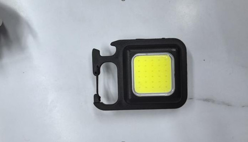 Mini Taşınabilir Led Çok Fonksiyonlu Fener, Yüksek Lümen, COB Anahtarlık, Dış Mekan İçin Şarj Edilebilir Acil D