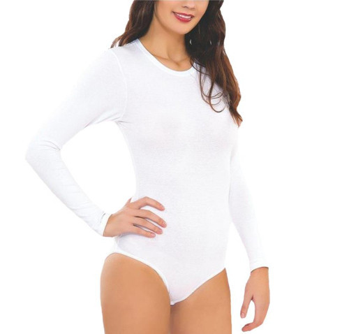 6 Adet İmer Bayan Modal Yuvarlak Yaka Uzun Kol Çıtçıtlı Body 9261