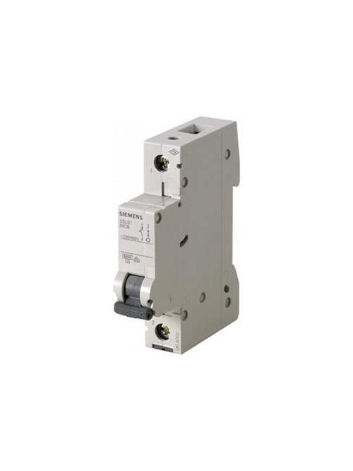 Siemens - 1P 25A 6kA B serisi Monofaze Anahtarlı Otomatik Sigorta 5SL6125-6YA