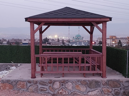 Ahşap Kamelya Çardak P003