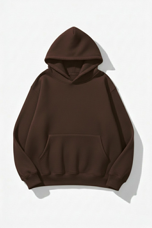 Unisex Yumuşak Dokulu Düz 3 İplik Oversize Sweatshirt – Sade ve Modern Görünüm