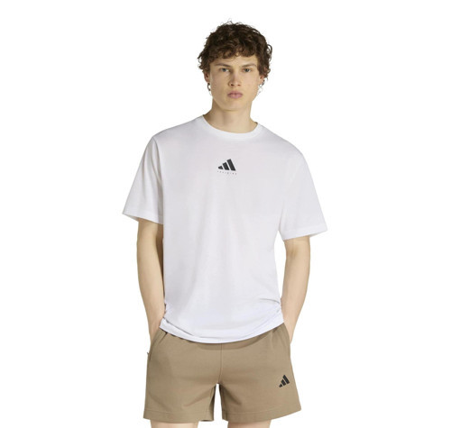 KR2311-E adidas M Tr Cat G T Erkek T-Shirt Beyaz