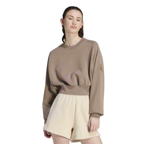 KS5419-K adidas W All Szn Sl Sw Kadın Sweatshirt Bej