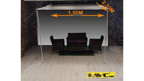 MXO Araç Yan Tente 1.50x2.30m